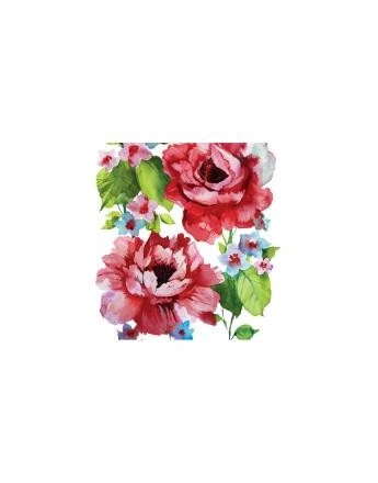 Servetel decorativ Watercolor Roses