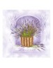 Servetel decorativ Lavander Garden violet