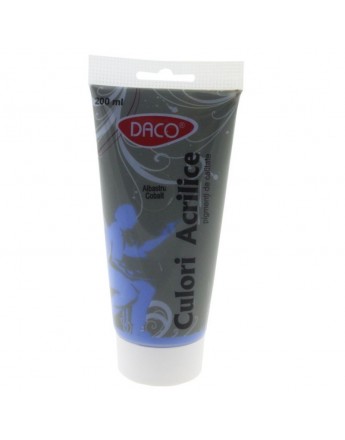 Culori acrilice 200 ml Albastru Cobalt DACO