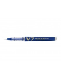 Roller cerneală lichidă PILOT Hi-Tecpoint V7 Reîncărcabil - Albastru