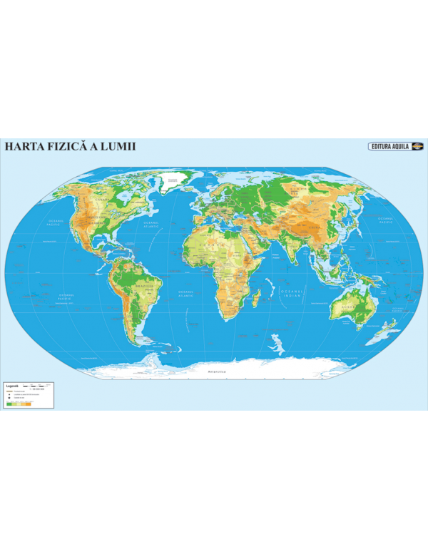 Harta Lumii Format 50 x 70 cm